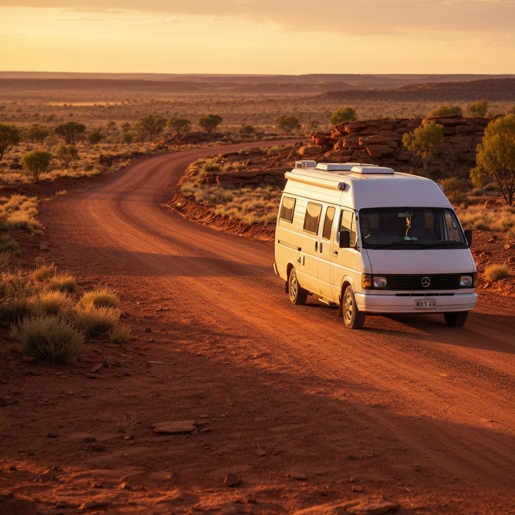 Van suitable for Australian backpacker travel